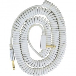 Vox Vintage Coiled Cable VCC-90WH гитарный кабель, белый