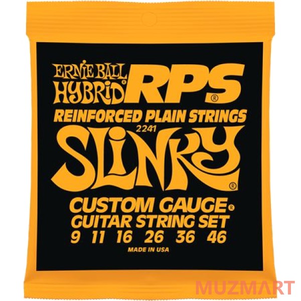 Ernie Ball 2241 Струны для электрогитары RPS Hybrid Slinky