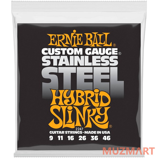 Ernie Ball 2247 струны для электрогитары