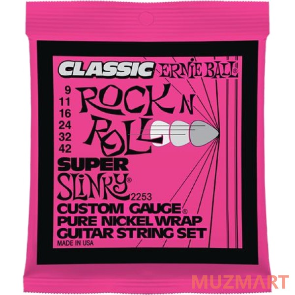 Ernie Ball 2253 Струны для электрогитары