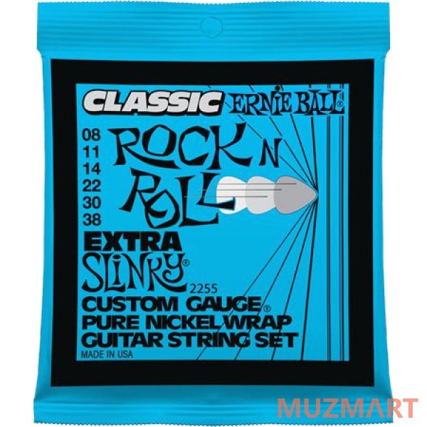 Ernie Ball 2255 Струны для электрогитары 8-38