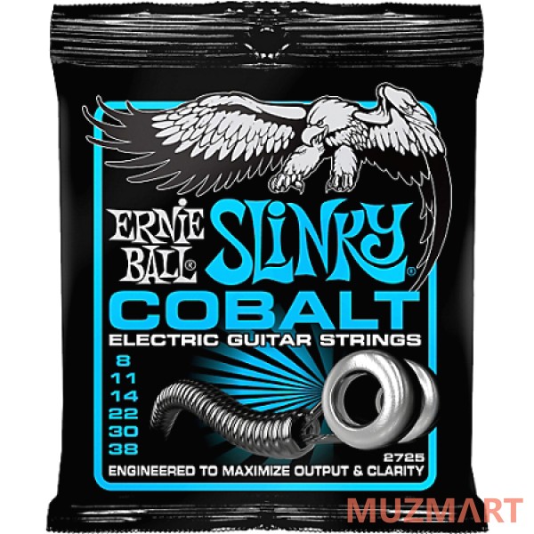 Ernie Ball 2725 Струны для электрогитары Cobalt Extra Slinky