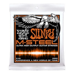 Ernie Ball 2922 Струны для электрогитары m-steel hybrid slinky