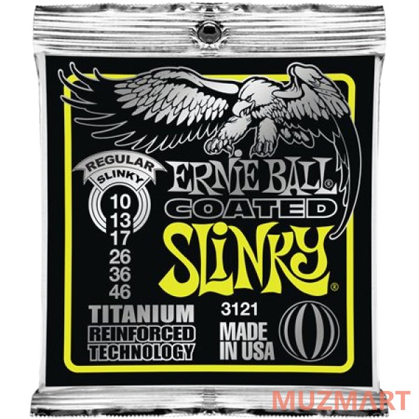 Ernie Ball 3121 Струны для электрогитары Titanium RPS