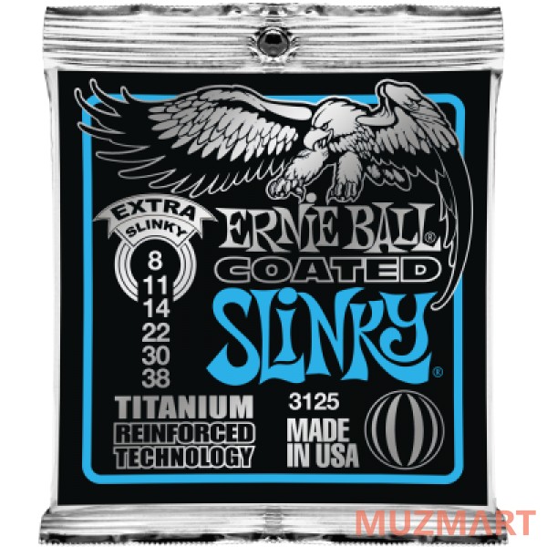 Ernie Ball 3125 струны для электрогитары Titanium RPS