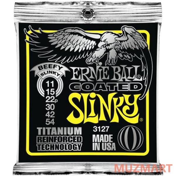 Ernie Ball 3127 Струны для электрогитары Titanium RPS
