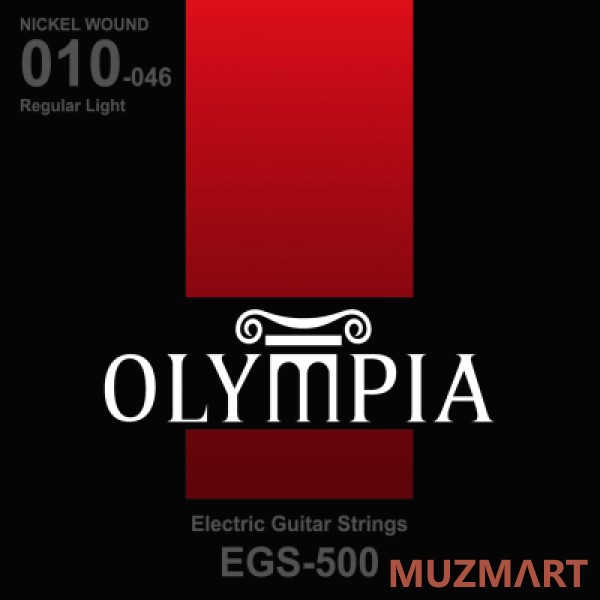 Olympia egs500 струны для электрогитары nickel wound
