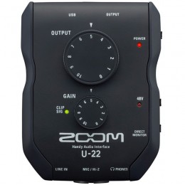 Zoom U-22 Ручной аудиоинтерфейс