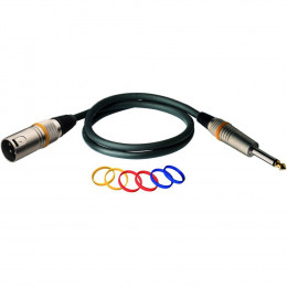 Rockcable RCL30383 D6 M Кабель XLR(M) - джек 1/4, 3 м