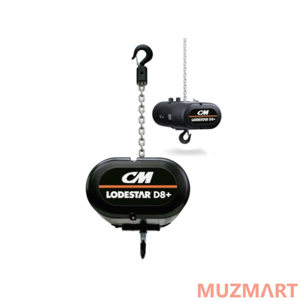 Columbus McKinnon LODESTAR D8+ DC B (1) лебёдка цепная электрическая 125 кг