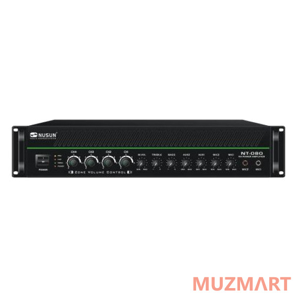 Nusun NT-400 Трансляционный 4-х зонный усилитель