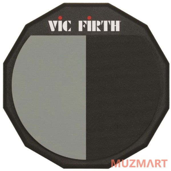 Vic Firth PAD12H Односторонний двухзонный тренировочный пэд
