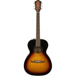 Fender FA-235E Concert 3-tone Sunbrst Электроакустическая гитара