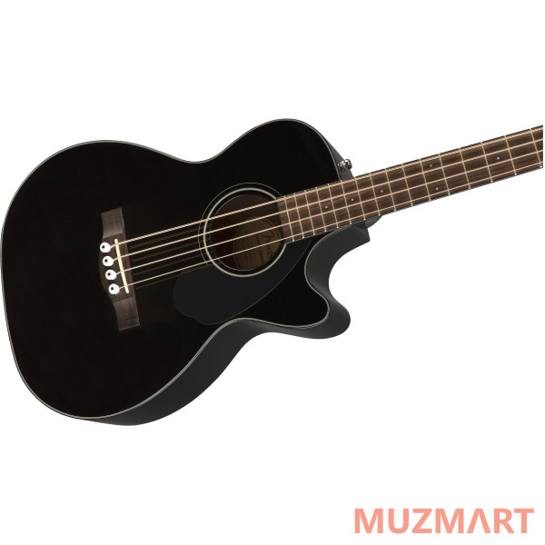 Fender CB-60SCE Bass Black LR Электроакустическая бас-гитара