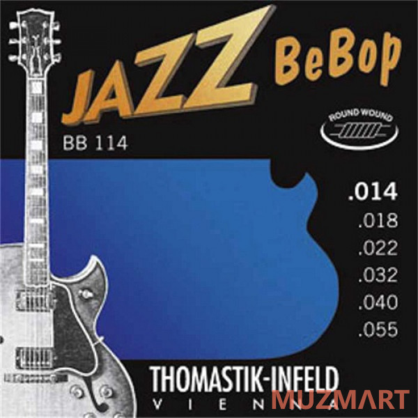 Thomastik BB114 Jazz BeBob Комплект струн для электрогитары