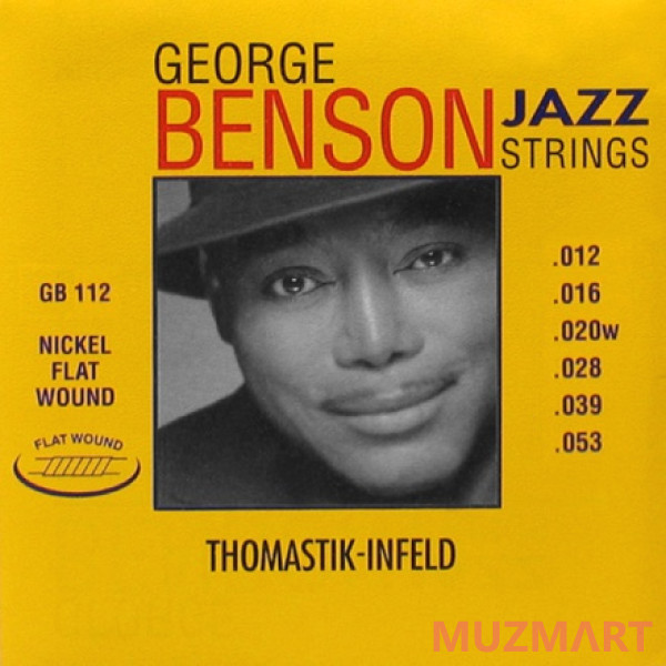 Thomastik GB112 George Benson Jazz Комплект струн для акустической гитары