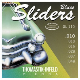 Thomastik SL110 Blues Sliders Комплект струн для электрогитары