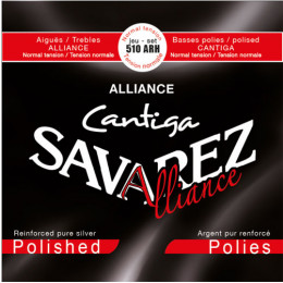 Savarez 510ARH Alliance Cantiga Red Silver Polished Basses Струны для классической гитары