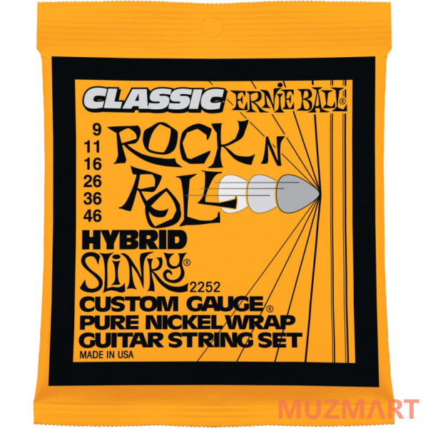 Ernie Ball 2252 Струны для электрогитары