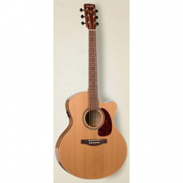Simon & Patrick 033751 CWGT MiniJumbo Cedar QIT Электроакустическая гитара