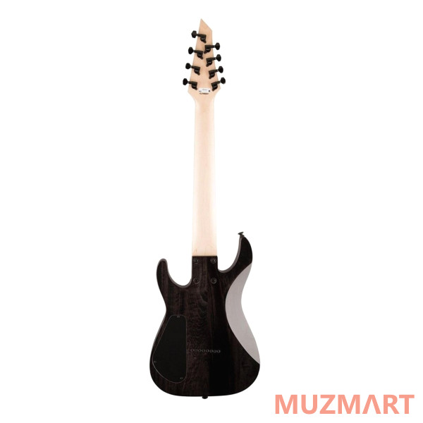 Jackson JS32-8Q DINKY TRANSPARENT BLACK Электрогитара 8-струнная