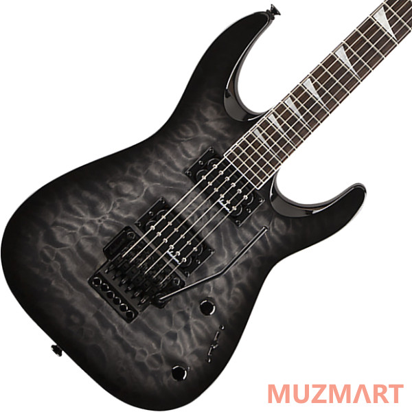 Jackson JS32-8Q DINKY TRANSPARENT BLACK Электрогитара 8-струнная