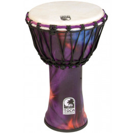 Toca SFDJ-9WP Woodstock Purple Джембе 16 1/2" х 9"