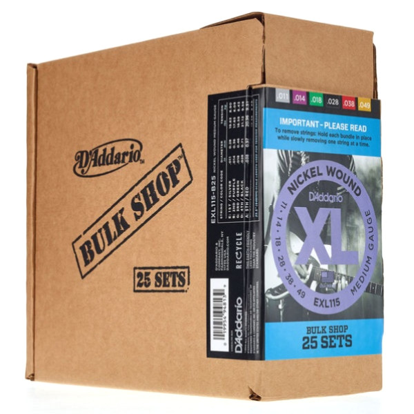 D'Addario EXL115-B25 Nickel Wound Струны для электрогитары