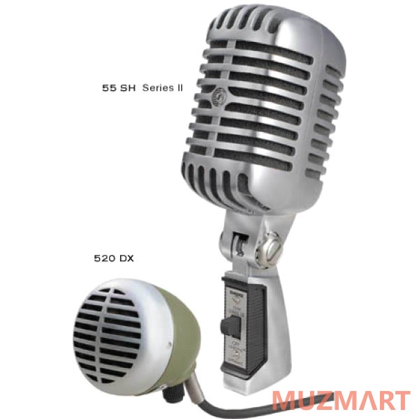Shure 55SH Вокальный динамический кардиоидный микрофон ретро стиль