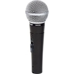Shure SM58S Вокальный динамический кардиоидный микрофон с выключателем