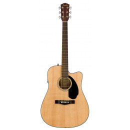 Fender CD-60SCE Dread Nat WN Электроакустическая гитара