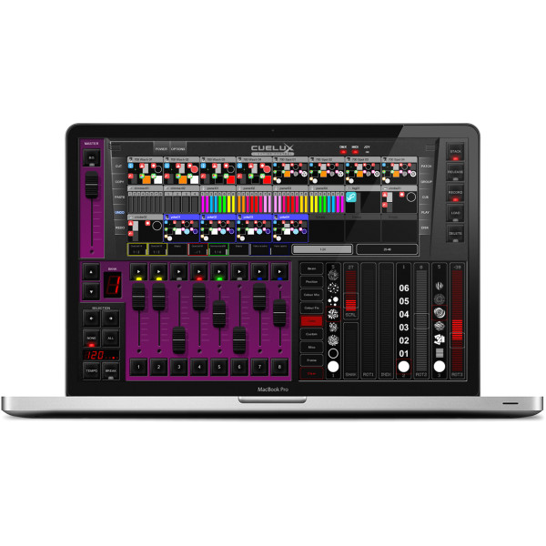 Visual Productions Cuelux + USB-DMX cable Программное DMX обеспечение