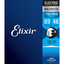 Elixir 12025 Струны для электрогитары 9-46