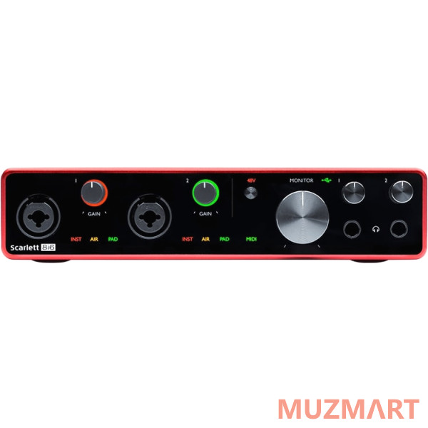 Focusrite Scarlett 8i6 3rd Gen Аудио-интерфейс