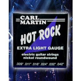 Carl Martin Electric (Hot Rock) CL Nickel Струны для электрогитары, никель 0.09-0.42