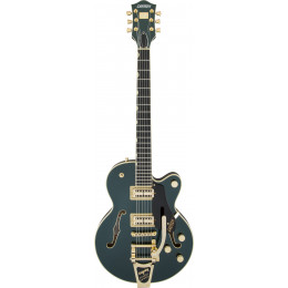 Gretsch G6659TG Players Edition Broadkaster Jr. Center Block with String-Thru Bigsby, Cadillac Green Полуакустическая электрогитара