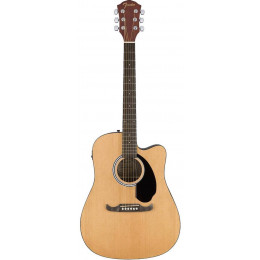 Fender FA-125CE Dreadnought, Natural Электроакустическая гитара