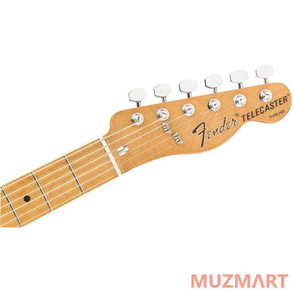 Fender Vintera '70s Telecaster Thinline, Vintage Blonde Полуакустическая электрогитара