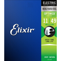 Elixir 19105 Optiweb Струны для электрогитары