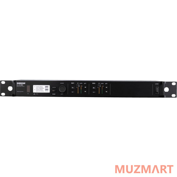 Shure ULXD4DE G51 двухканальный цифровой приемник