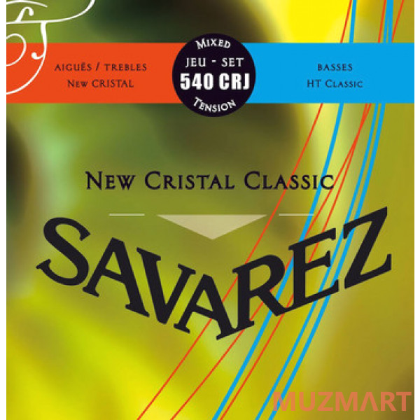 Savarez 540CRJ New Cristal Classic Комплект струн для классической гитары