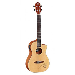 Ortega RU5CE-BA Bonfire Series Укулеле баритон со звукоснимателем