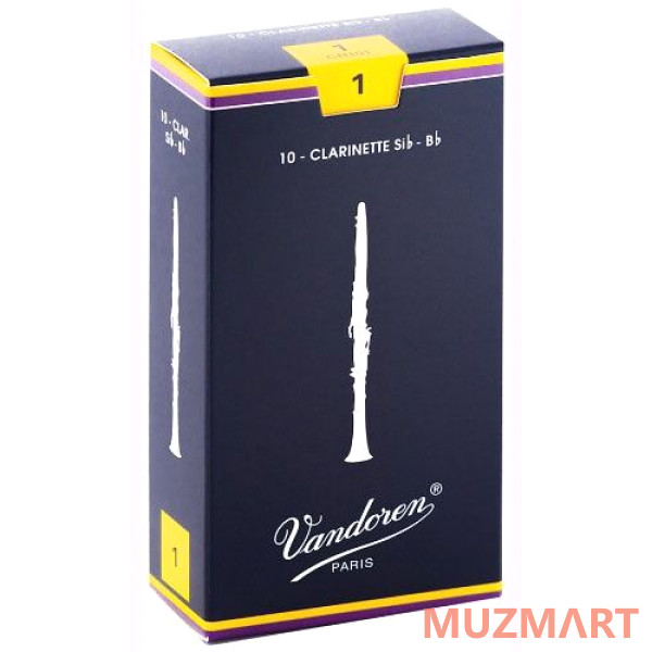 Vandoren Traditional 1.0 10-pack (CR101) Трости для кларнета