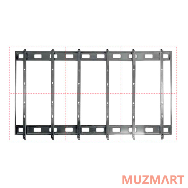 OMB Quick Wall 3*2 (black) Крепеж настеный для видеостены 46-47"