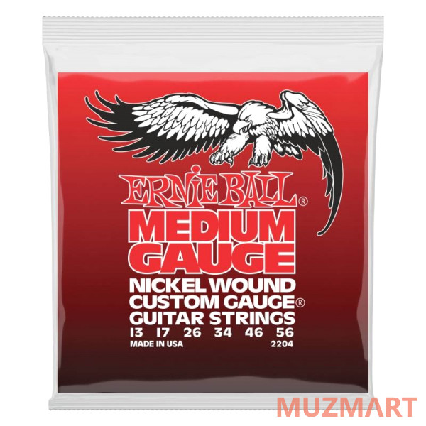 Ernie Ball 2204 Струны для электрогитары