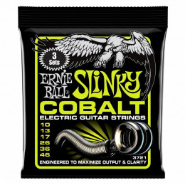 Ernie Ball 3721 Набор из 3х комплектов струн для электрогитары