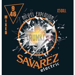 Savarez X50XLL Explosion Комплект струн для электрогитары, никелированные