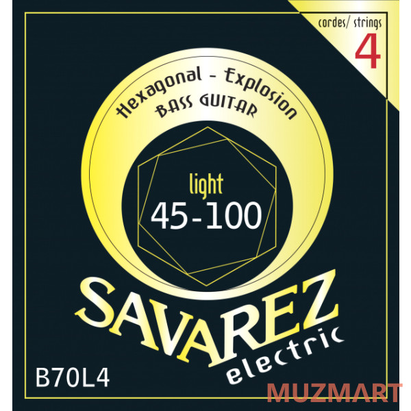 Savarez B70L4 Струны для бас-гитары