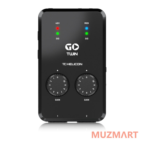 TC Helicon GO TWIN Интерфейс высокого разрешения