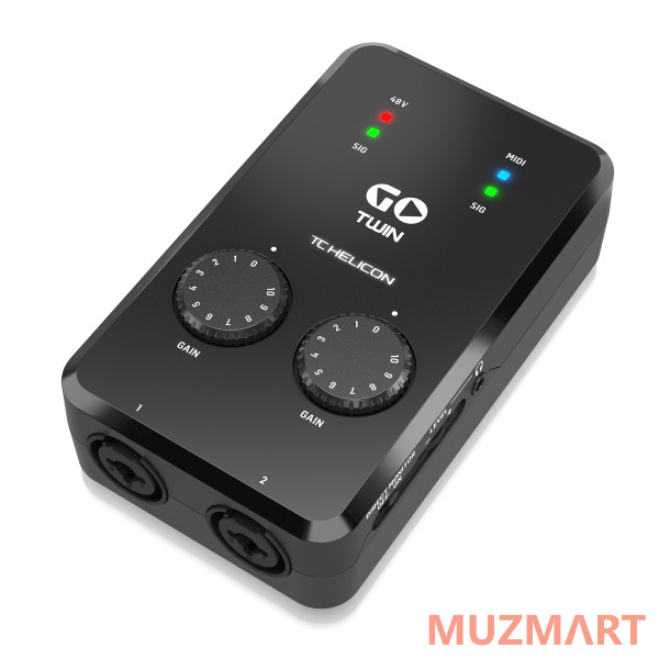 TC Helicon GO TWIN Интерфейс высокого разрешения